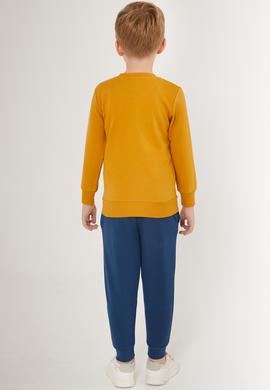 Erkek Çocuk Hardal Pijama Takımı - 50285653001