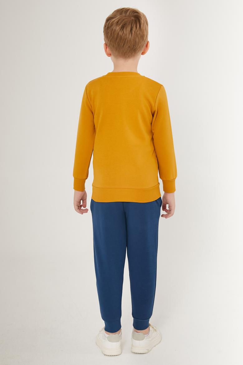 Erkek Çocuk Hardal Pijama Takımı - 50285653001