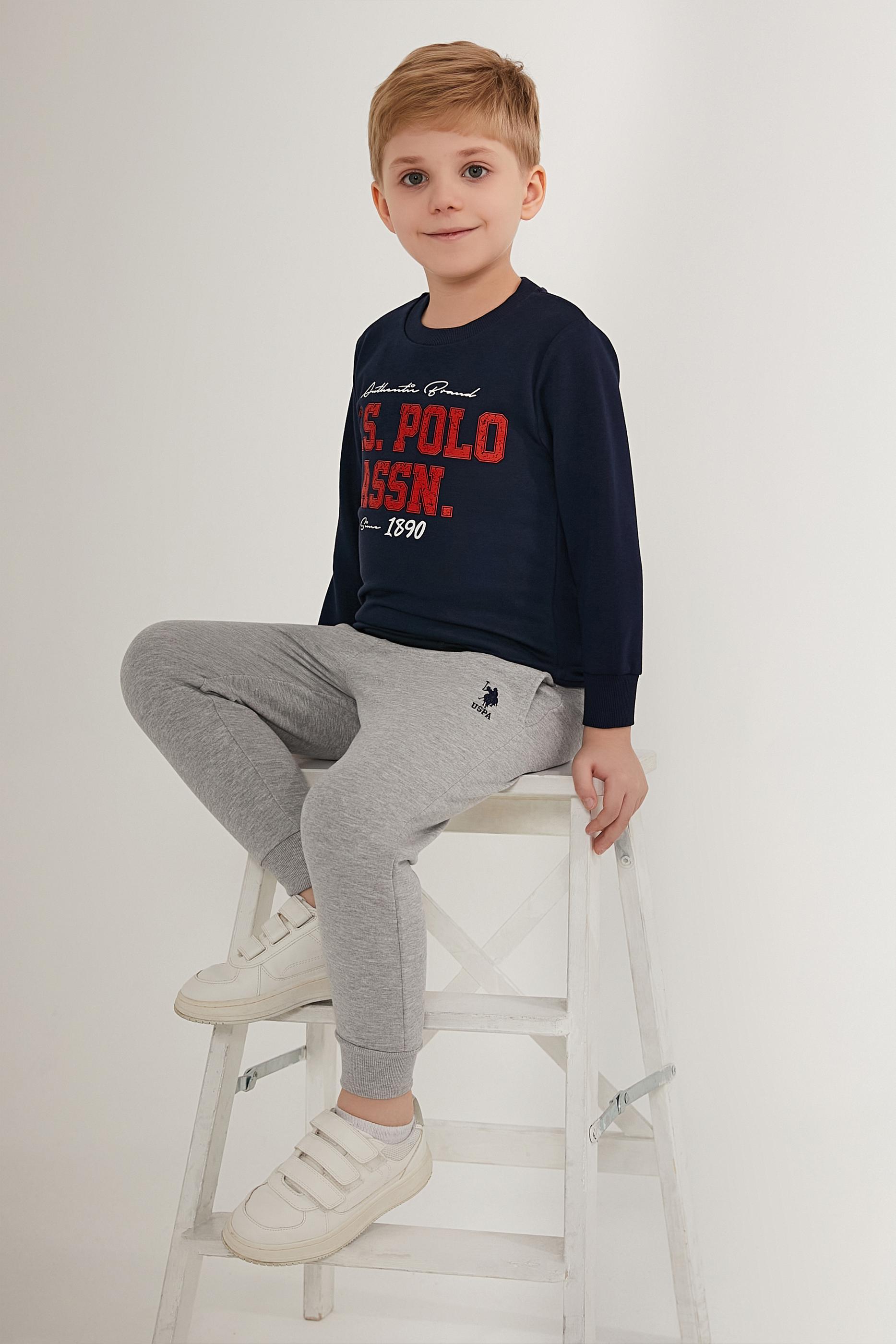 Erkek Çocuk Lacivert Pijama Takımı