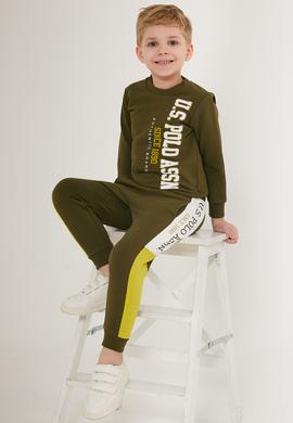 Erkek Çocuk Haki Pijama Takımı - 50285657015