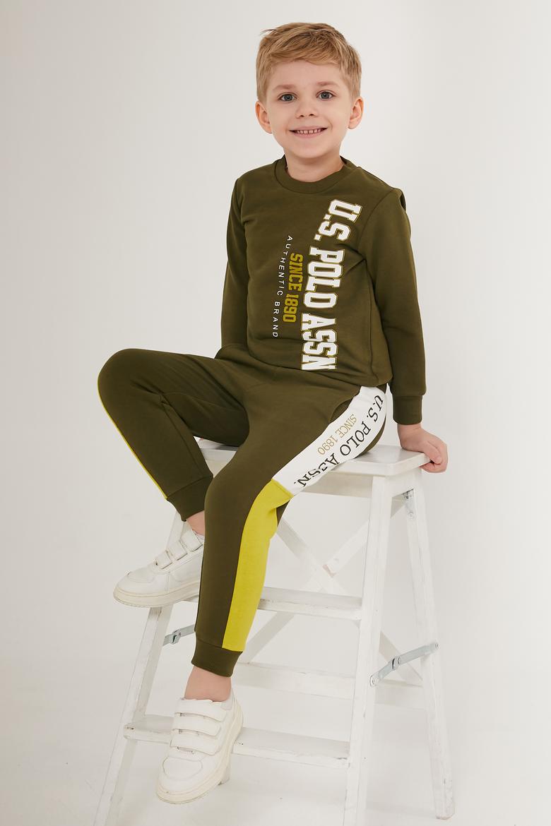 Erkek Çocuk Haki Pijama Takımı - 50285657015