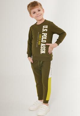 Erkek Çocuk Haki Pijama Takımı - 50285657015