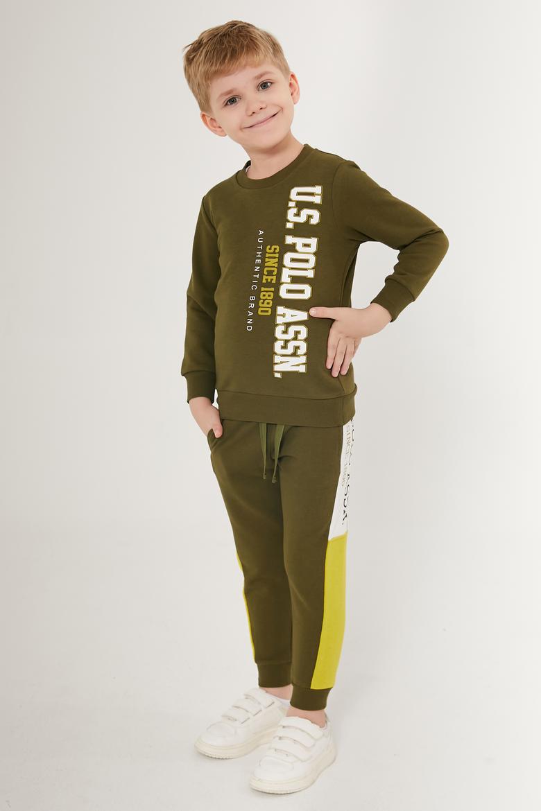 Erkek Çocuk Haki Pijama Takımı - 50285657015