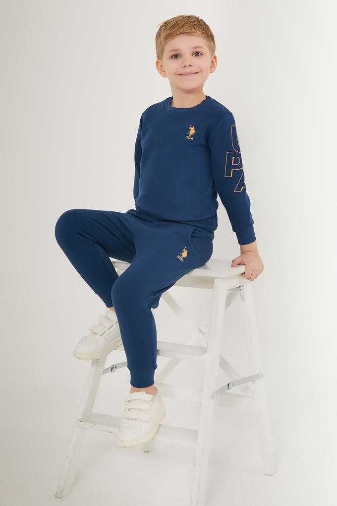 Erkek Çocuk Bordo Pijama Takımı