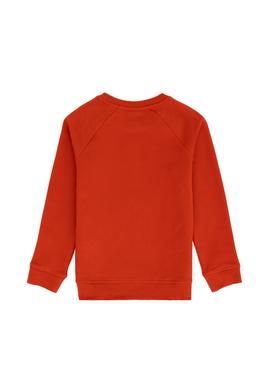 Erkek Çocuk Kiremit Basic Bisiklet Yaka Sweatshirt - 50273756268