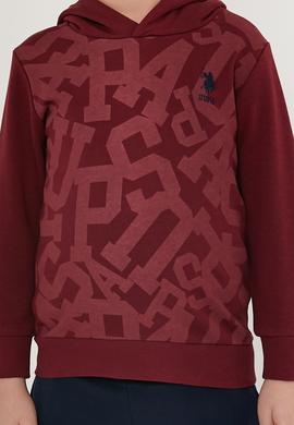 Erkek Çocuk Bordo Pijama Takımı - 50285645003