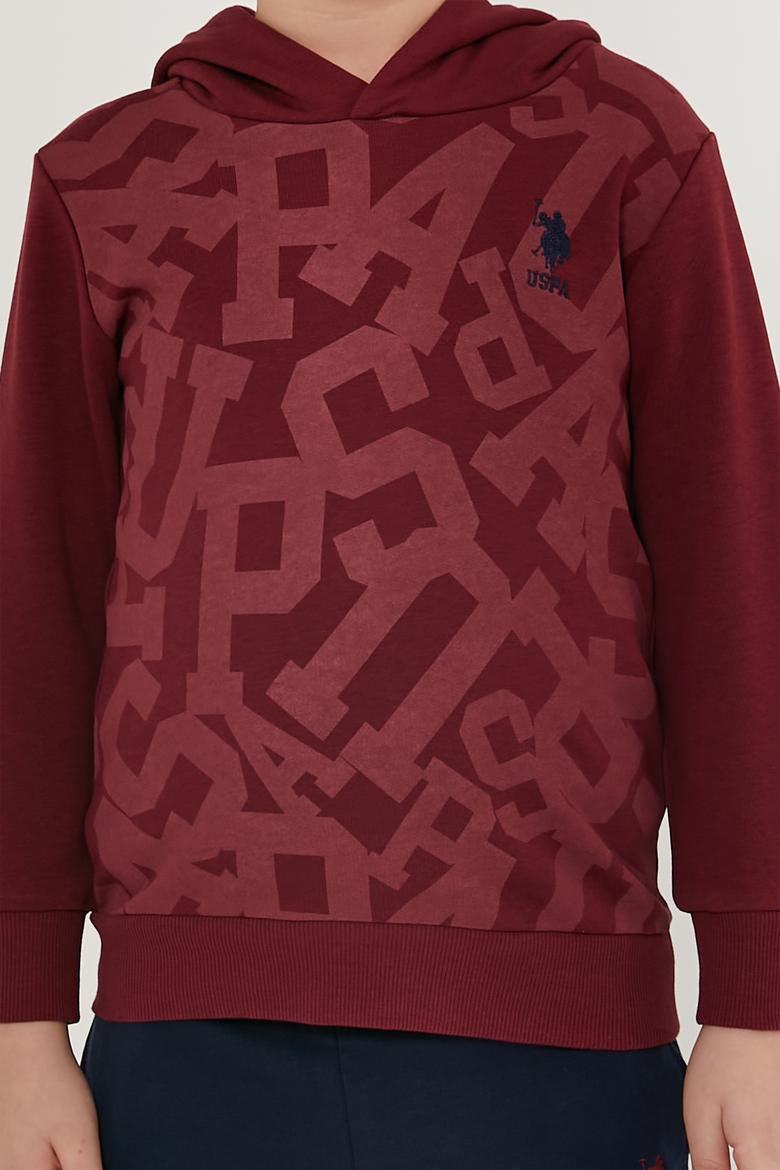 Erkek Çocuk Bordo Pijama Takımı - 50285645003