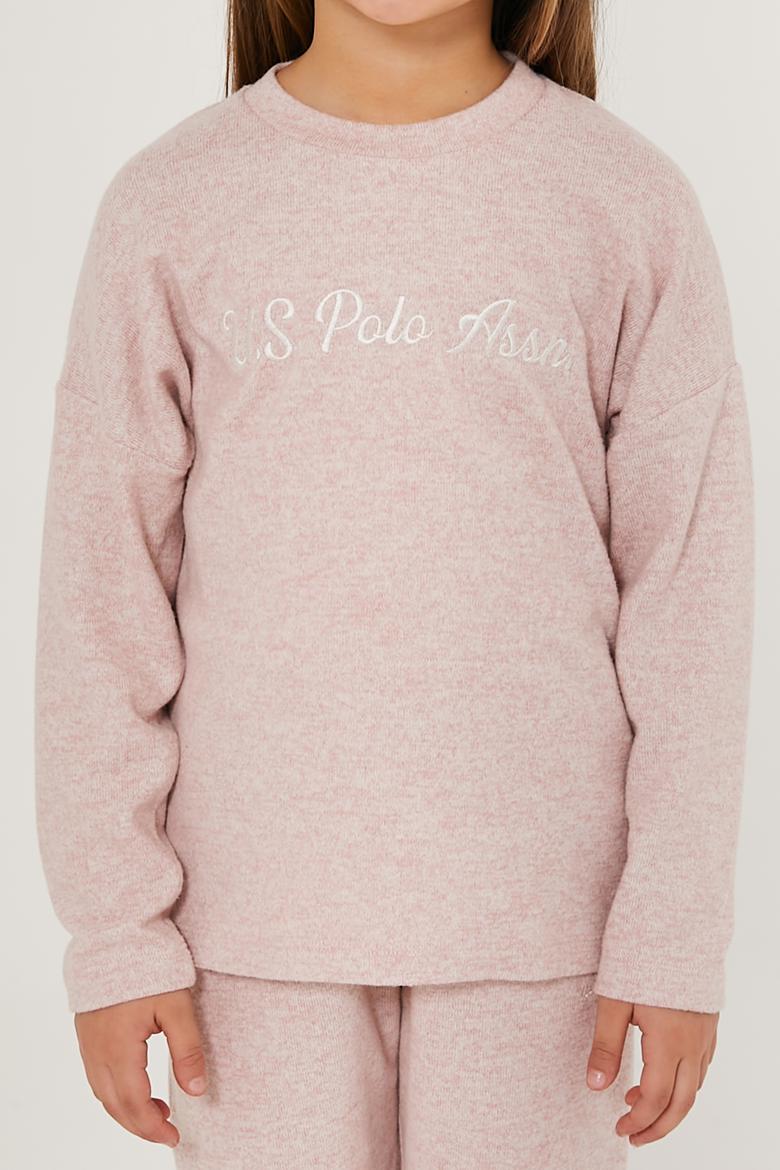 Kız Çocuk Toz Pembe Pijama Takımı - 50285867014