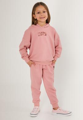 Kız Çocuk Toz Pembe Pijama Takımı - 50285869001