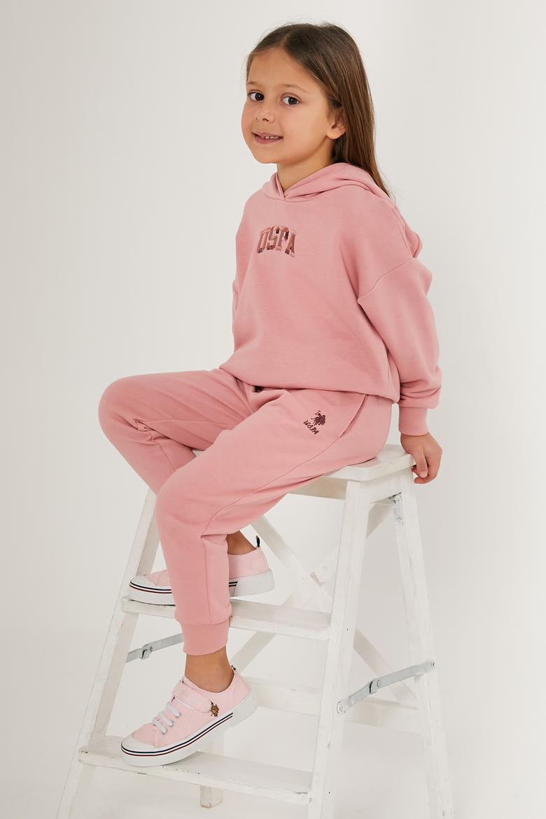 Kız Çocuk Toz Pembe Pijama Takımı - 50285869001