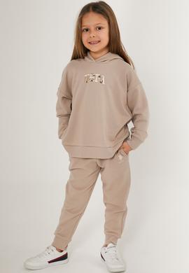 Kız Çocuk Kum Pijama Takımı - 50285869013