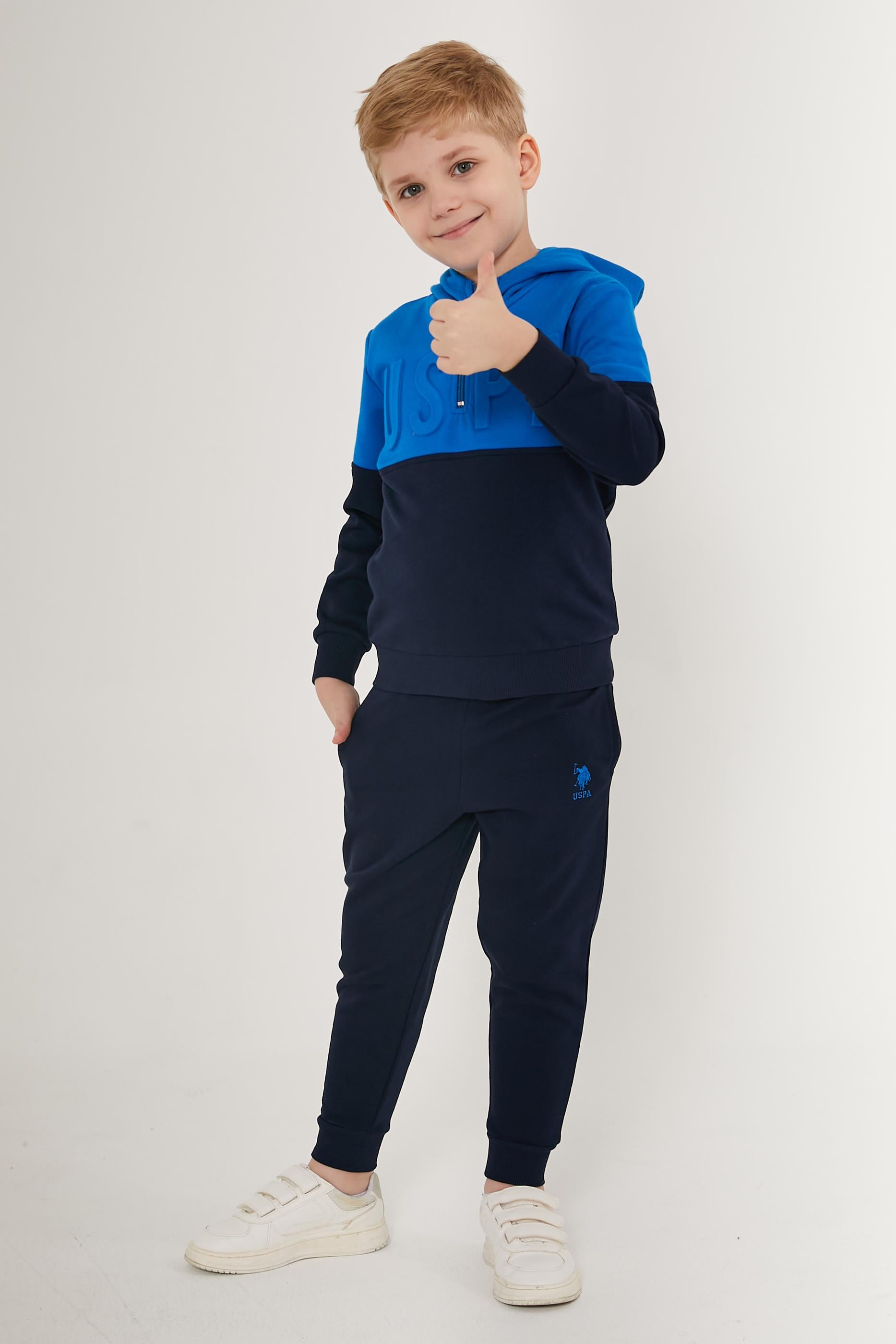 Erkek Çocuk Kobalt Mavi Pijama Takımı