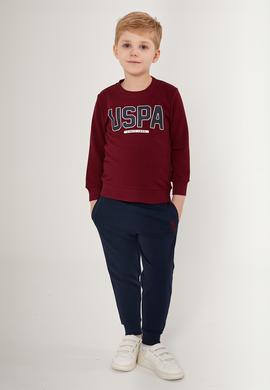 Erkek Çocuk Bordo Pijama Takımı - 50285560002