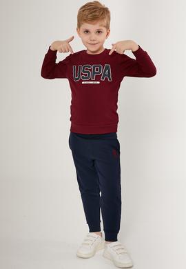 Erkek Çocuk Bordo Pijama Takımı - 50285560002