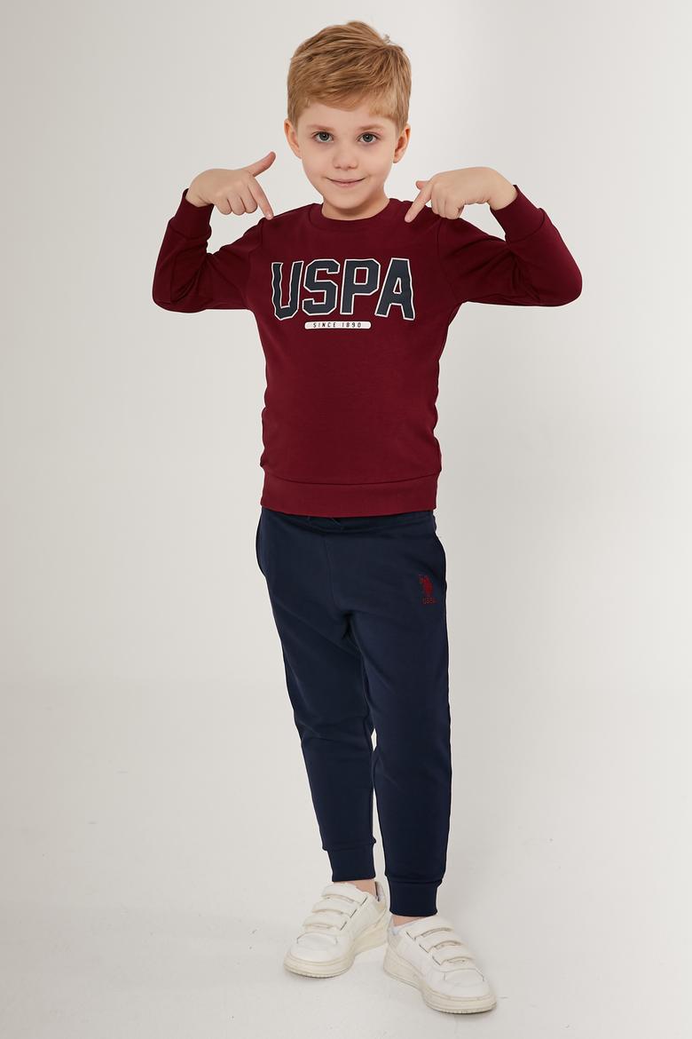 Erkek Çocuk Bordo Pijama Takımı - 50285560002