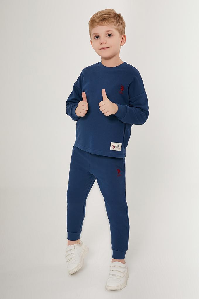 Erkek Çocuk Lacivert Pijama Takımı