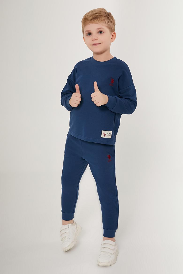 Erkek Çocuk Lacivert Pijama Takımı