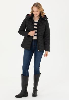 Kadın Siyah Mont - 50269102026