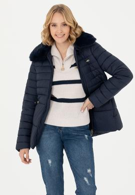 Kadın Lacivert Mont - 50271039016