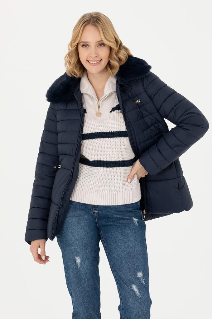 Kadın Lacivert Mont