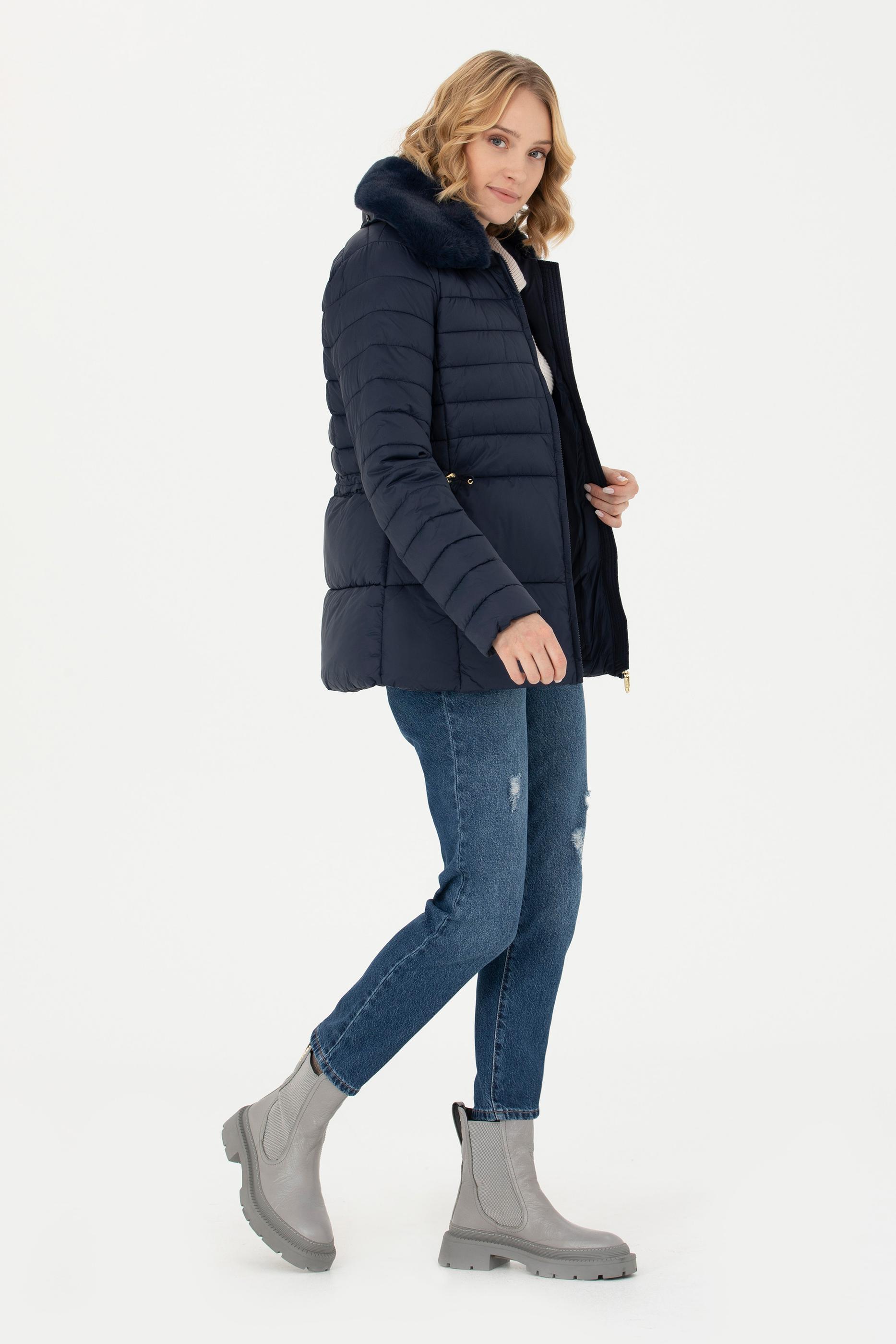 Kadın Lacivert Mont