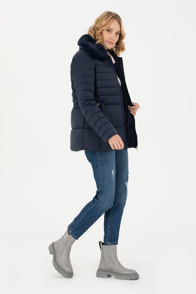 Kadın Lacivert Mont - 50271039016