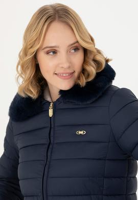 Kadın Lacivert Mont - 50271039016