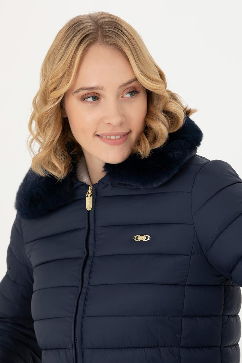 Kadın Lacivert Mont - 50271039016