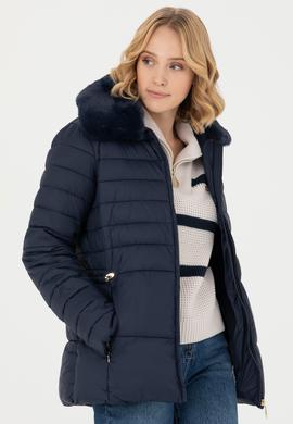 Kadın Lacivert Mont - 50271039016