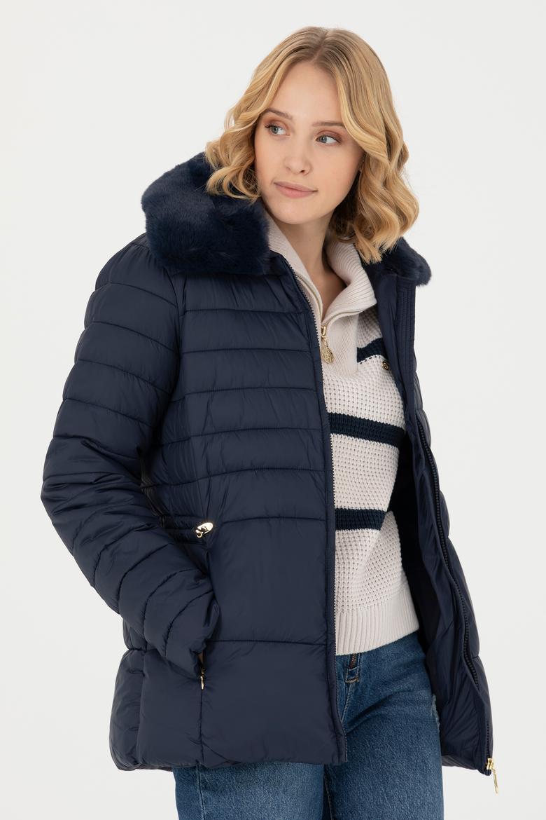 Kadın Lacivert Mont - 50271039016