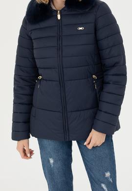 Kadın Lacivert Mont - 50271039016
