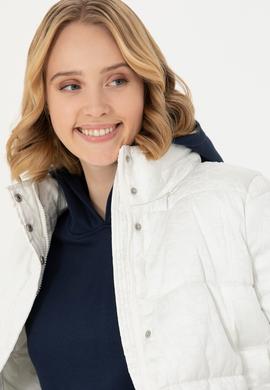 Kadın Ekru Mont - 50271300053