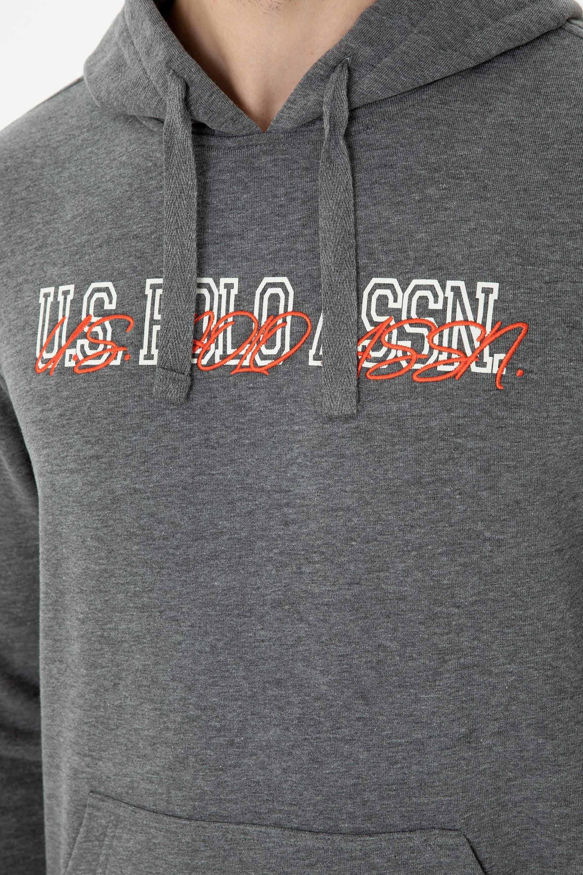 Erkek Antrasit Melanj Sweatshirt