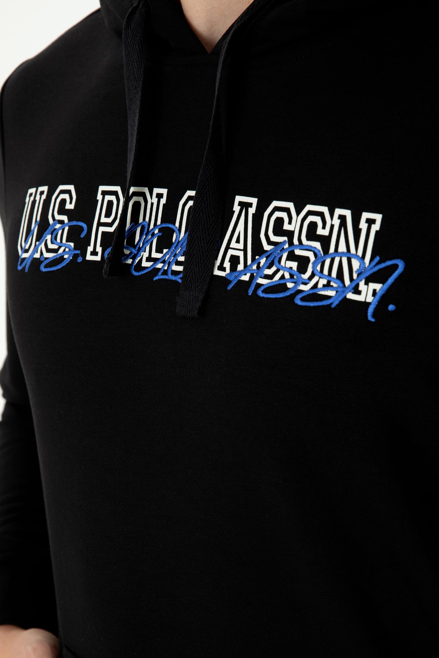 Erkek Siyah Sweatshirt