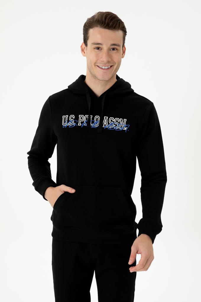 Erkek Siyah Sweatshirt