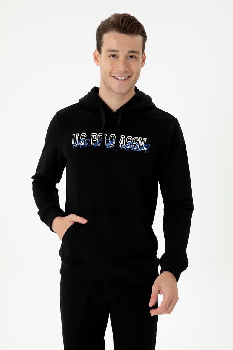 Erkek Siyah Sweatshirt