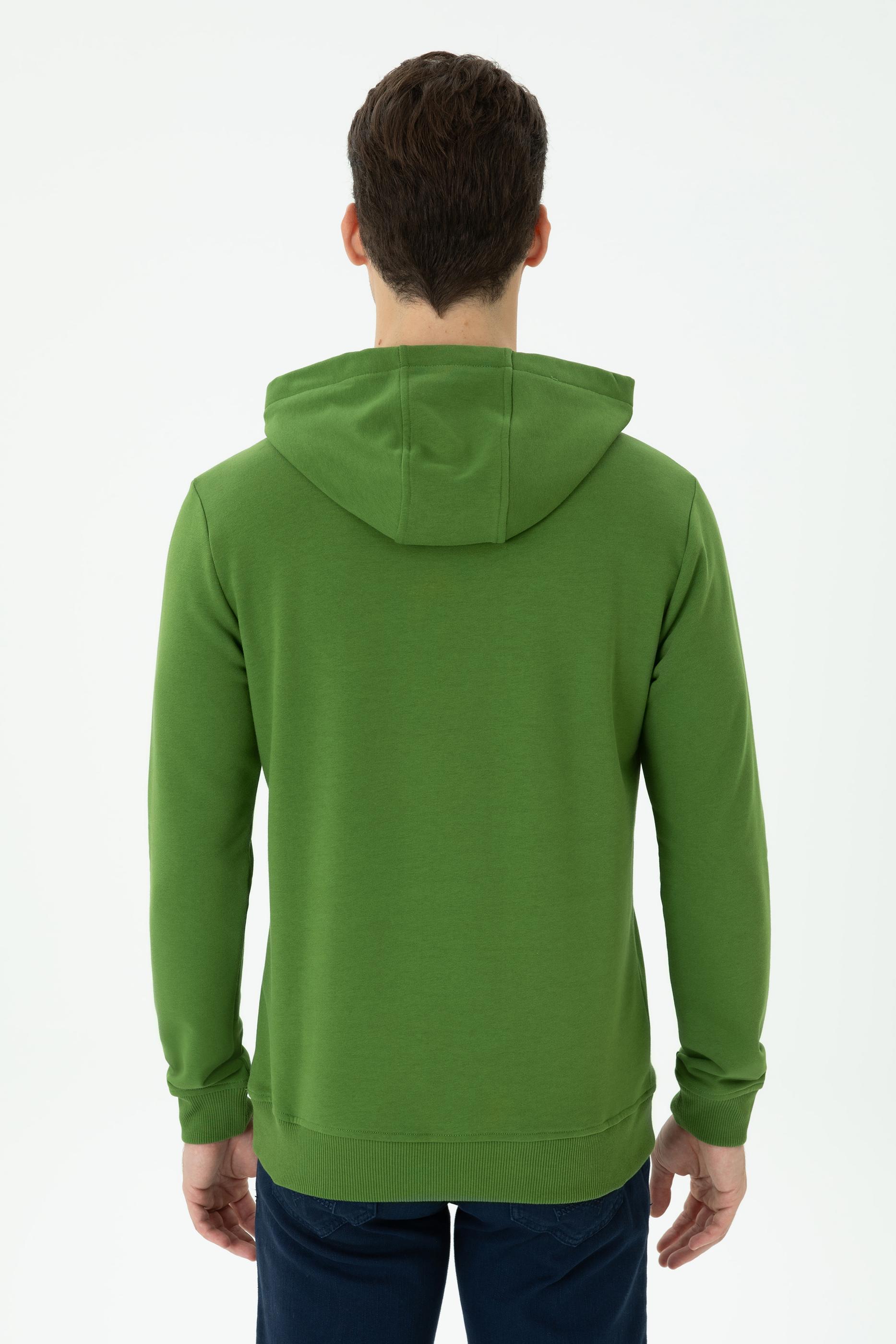 Erkek Yeşil Sweatshirt