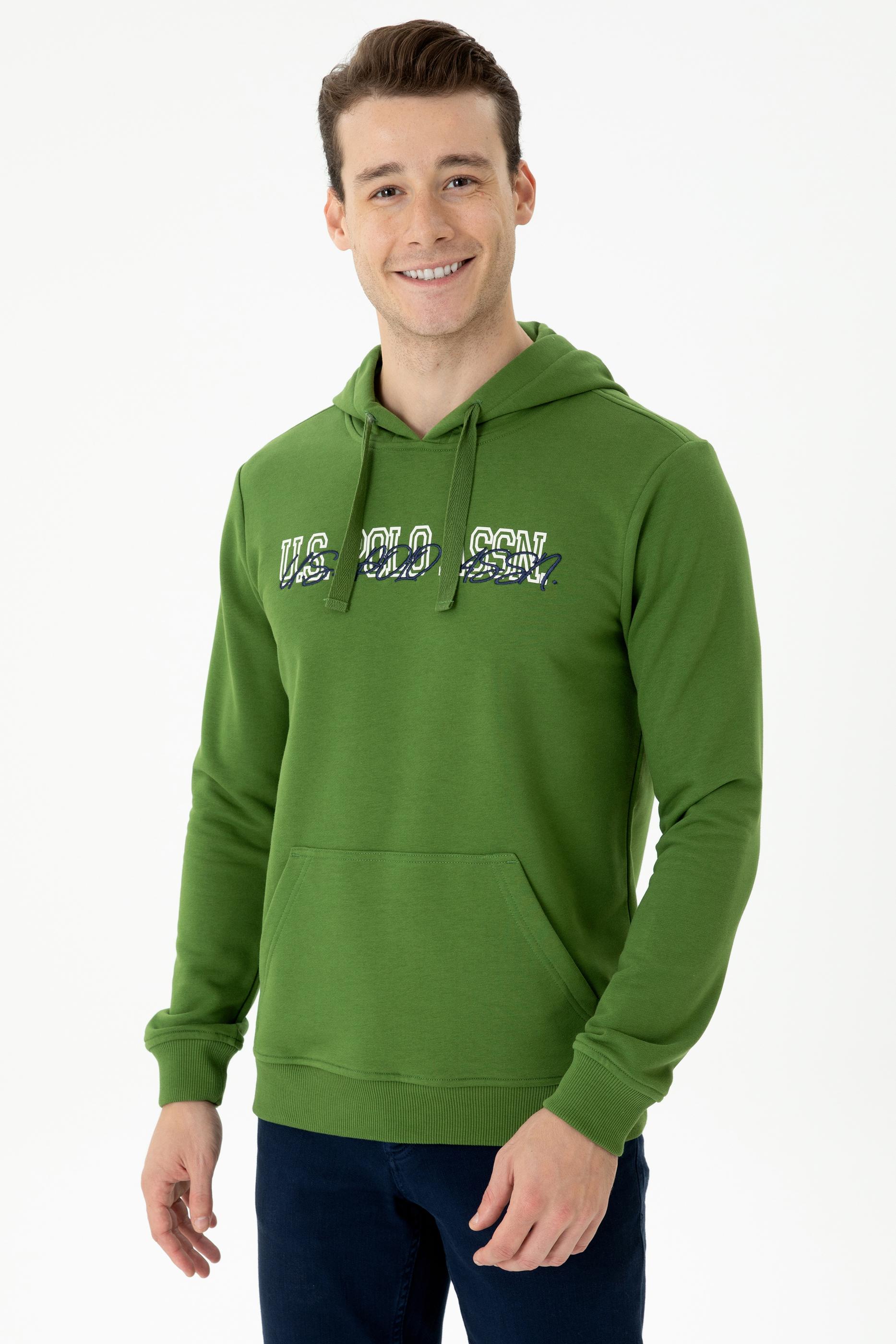 Erkek Yeşil Sweatshirt