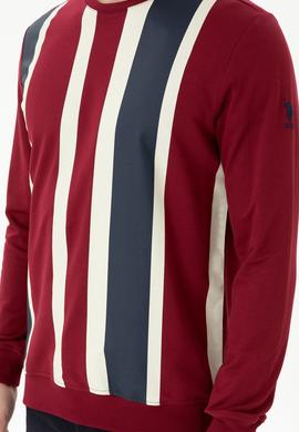 Erkek Bordo Sweatshirt - 50276409017