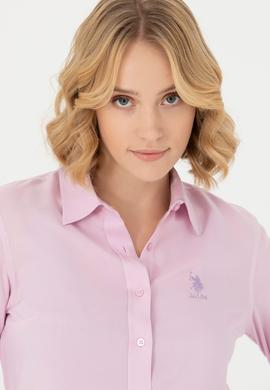 Kadın Lila Uzun Kollu Gömlek - 50277629027