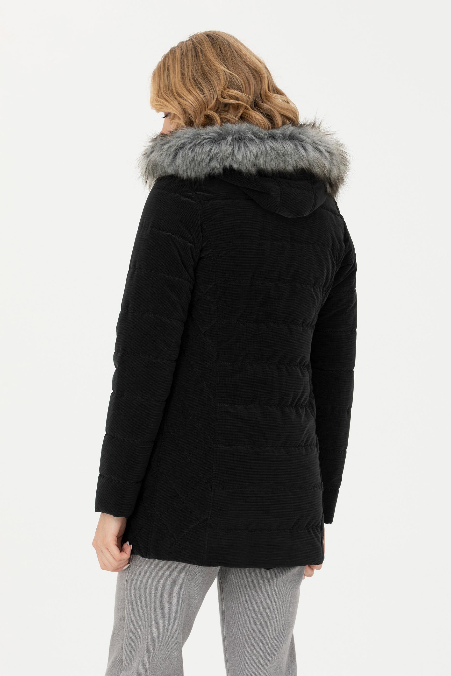 Kadın Siyah Deri Ceket