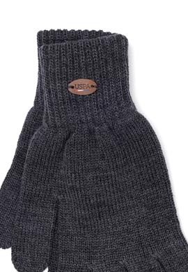 Erkek Antrasit Melanj Eldiven - 50258679003