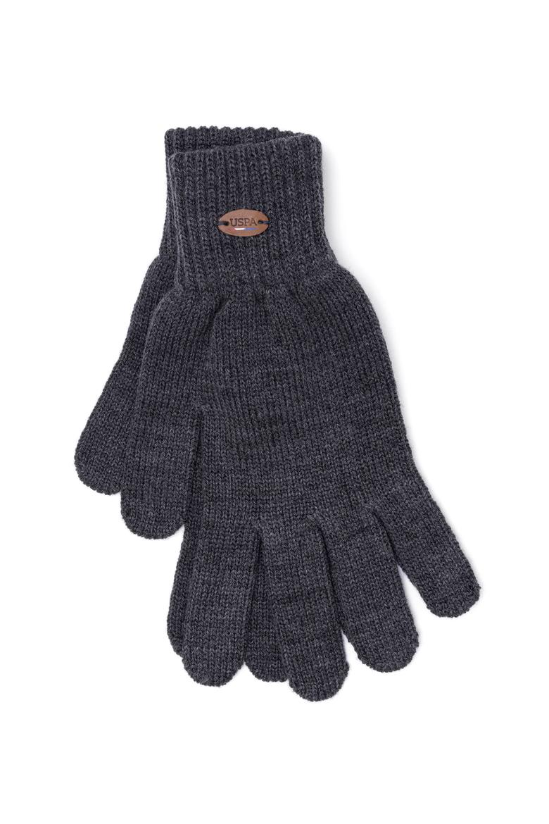 Erkek Antrasit Melanj Eldiven - 50258679003