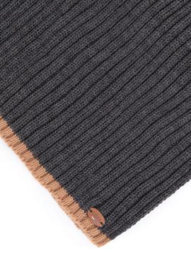 Erkek Gri Melanj Kaşkol Bere Takım - 50260783001