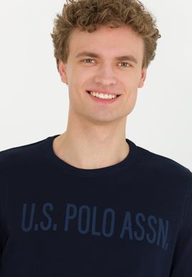 Erkek Lacivert Bisiklet Yaka Triko Kazak - 50256186004