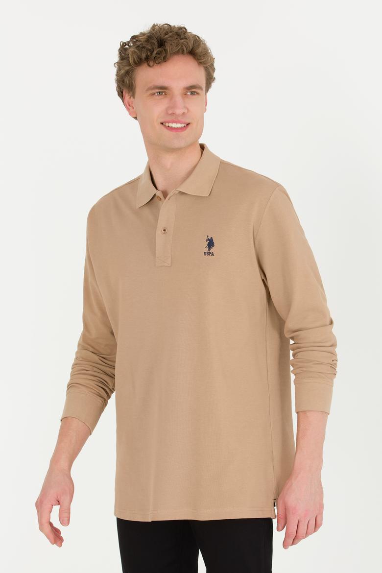 Erkek Camel Basic Sweatshirt - 50263111016