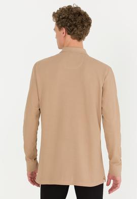 Erkek Camel Basic Sweatshirt - 50263111016