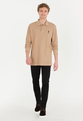 Erkek Camel Basic Sweatshirt - 50263111016