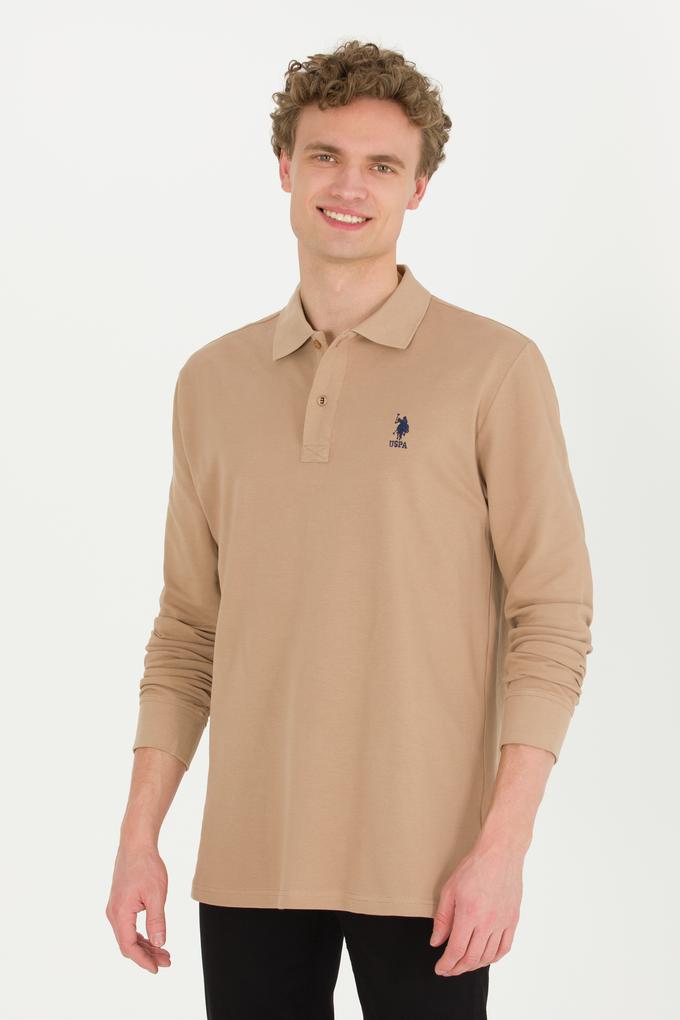 Erkek Camel Basic Sweatshirt
