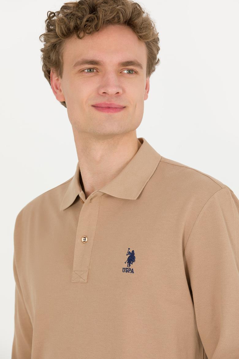 Erkek Camel Basic Sweatshirt - 50263111016